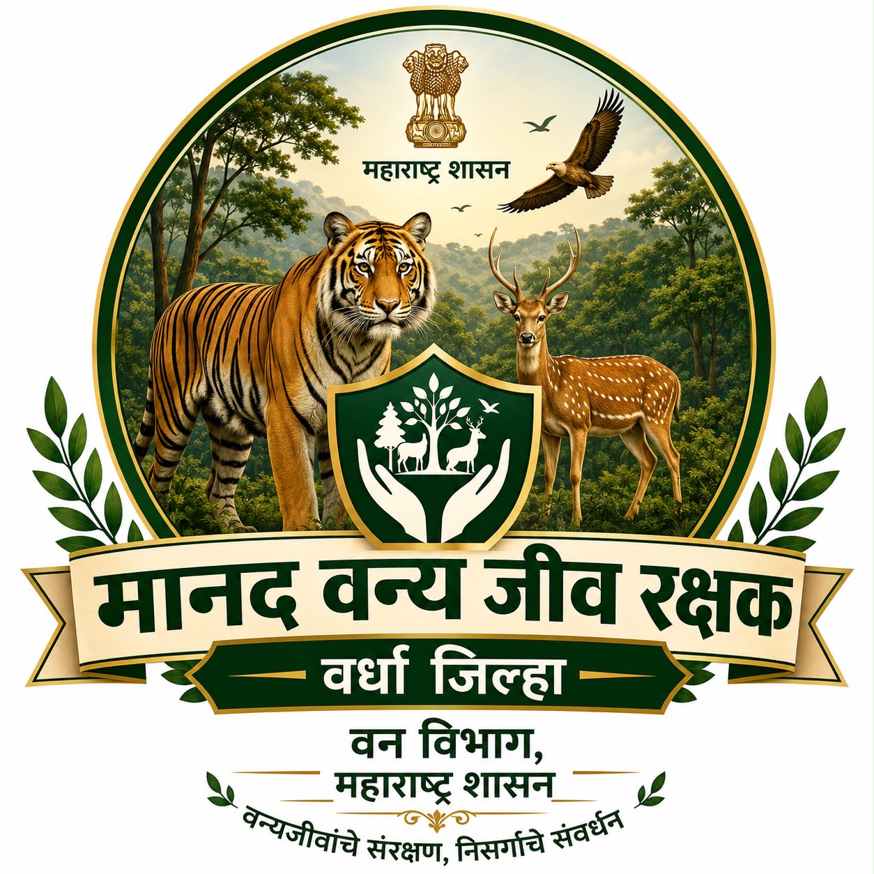 वर्ध्याच्या वन्यजीव संवर्धनाला नवे बळ; प्रथमच तीन मानद वन्यजीव रक्षकांची नियुक्ती, युवा नेतृत्वावर शासनाचा विश्वास!